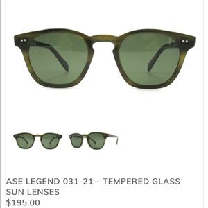 Allyn Scura Legend sunglasses - Green